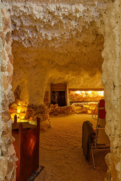 Salzgrotte – Eingang